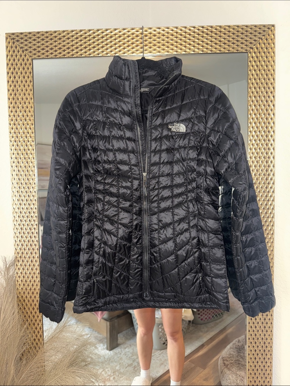 The North Face Women's Black Quilted Insulated Puffer Jacket